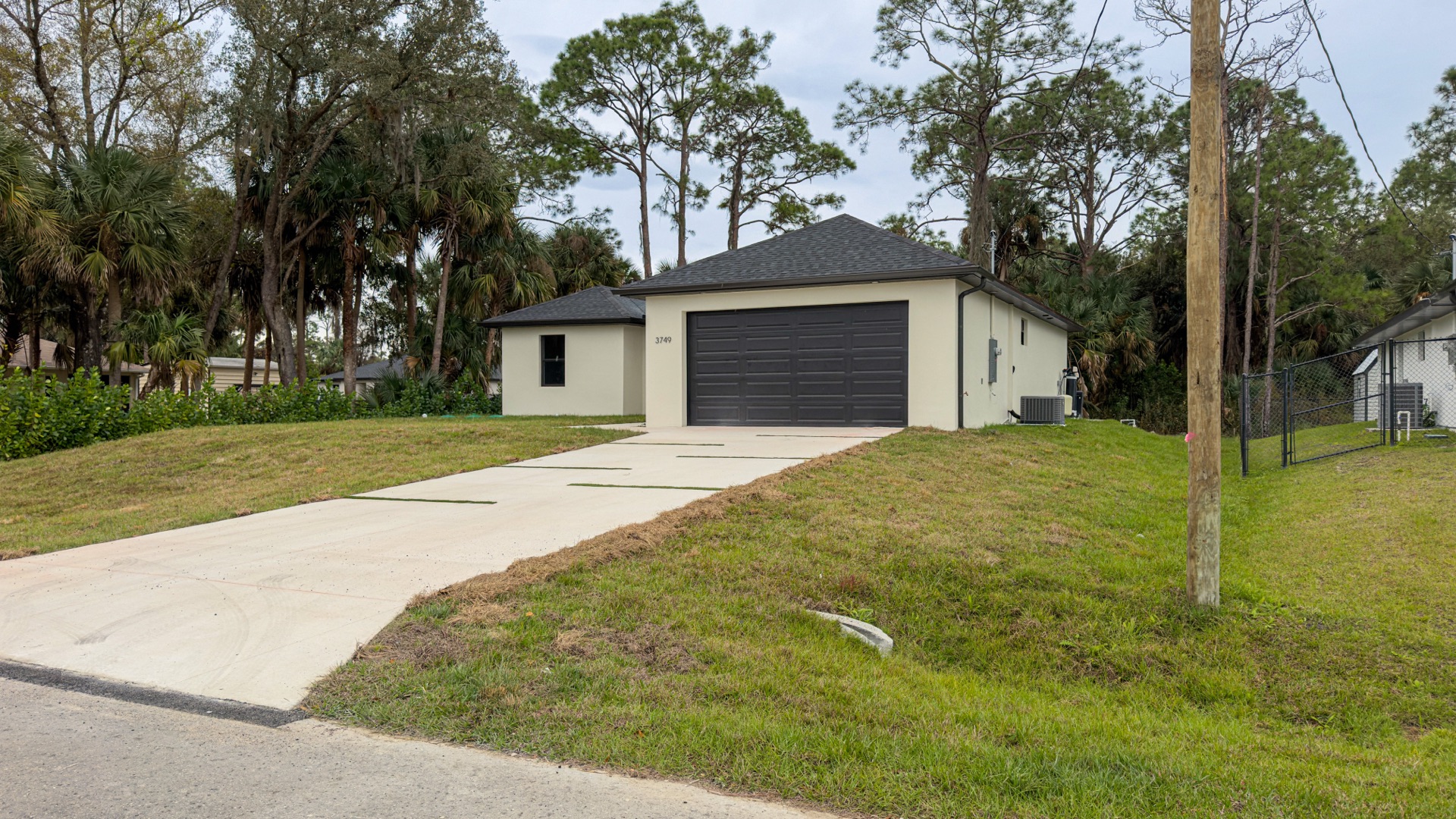 Front driveway